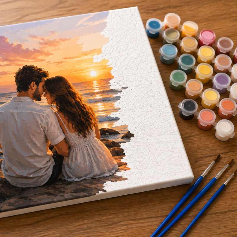 Can Paint by Numbers Turn Special Moments Into Art?