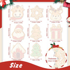Cozy Farmhouse Christmas Ornaments Paint by Numbers