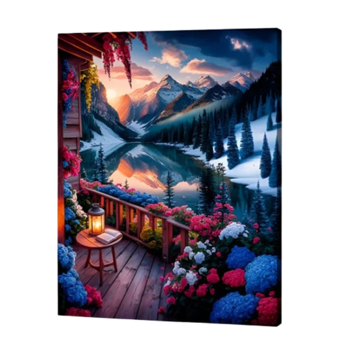 Alpine Escape Paint by Numbers