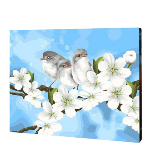 Backyard Birds Paint by Numbers