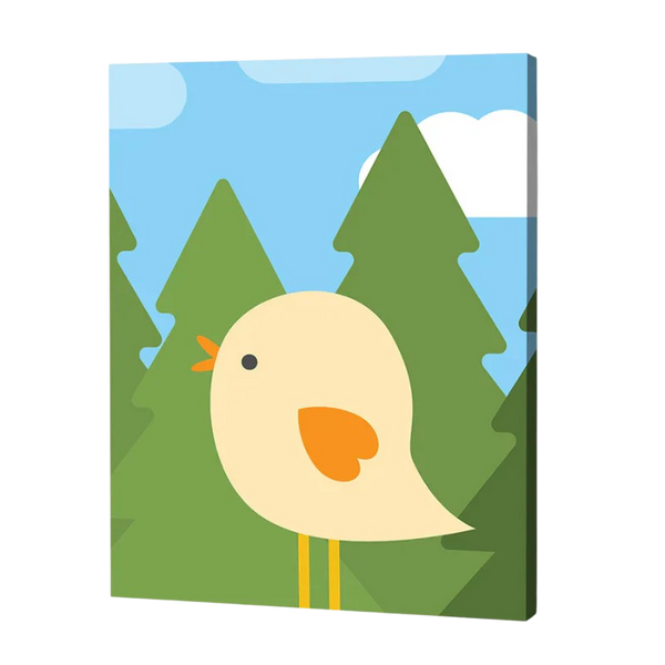 Bird Paint by Numbers for Kids
