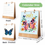 Blooming Butterfly Paint by Numbers Calendar
