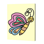 Butterfly Paint by Numbers for Kids