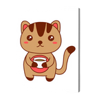 Cat Paint by Numbers for Kids