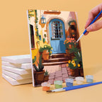 Charming Doorways - 6 Mini Paintings