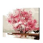 Chery Blossoms Paint by Numbers