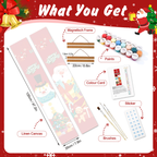 Christmas Greetings Hanging Scroll Paint by Numbers Kit