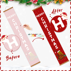 Christmas & New Year Hanging Banner Paint by Numbers Kit