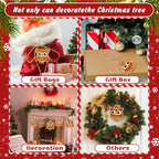 Christmas Owl Friends Ornaments Paint by Numbers