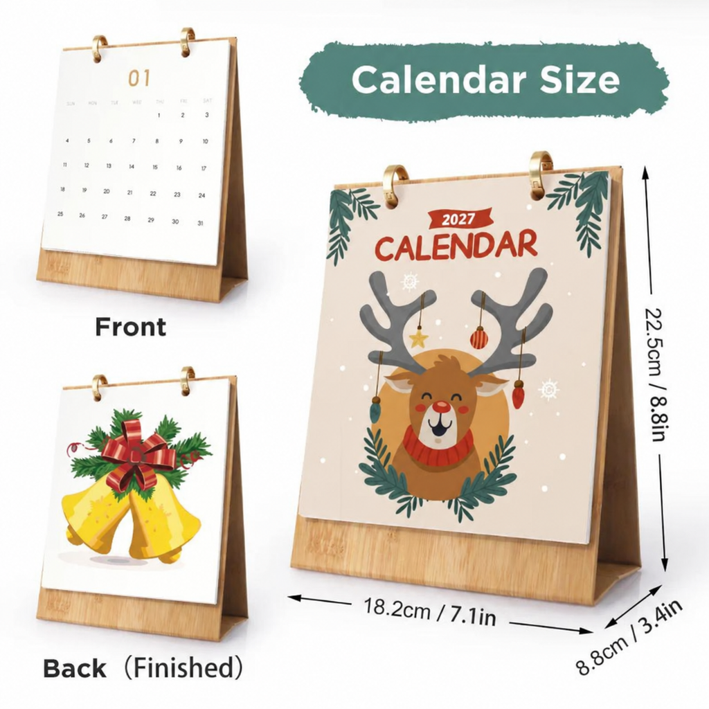 Christmas Reindeer Paint by Numbers Calendar