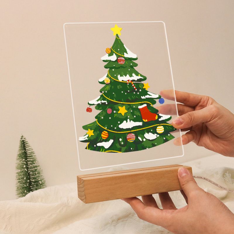 Christmas Tree LED Paint by Numbers
