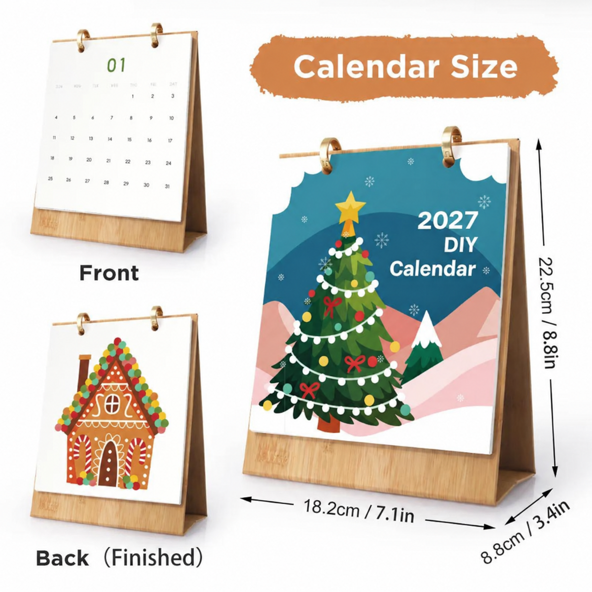 Christmas Tree Paint by Numbers Calendar