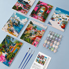 Coastal Escapes - 6 Mini Paintings