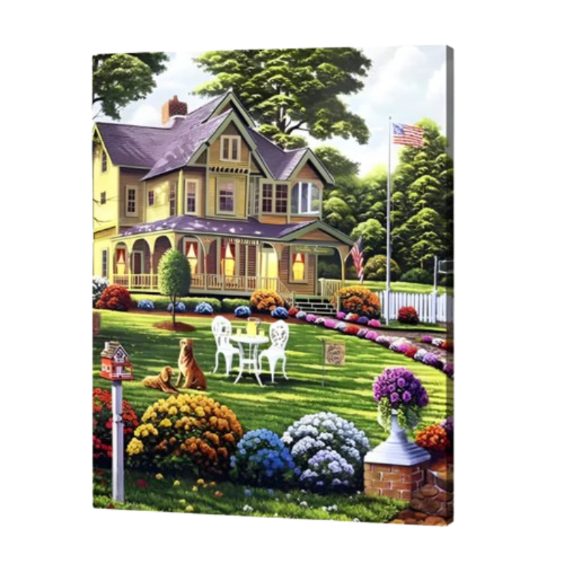 Colors of Spring Paint by Numbers