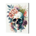 Eternal Bloom Skull Paint by Numbers