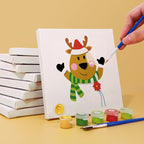 Festive Friends - 6 Mini Paintings