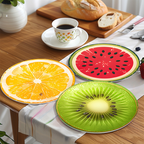 Fresh & Fruity 6-Piece Paint by Numbers Placemat