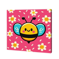 Happy Bee, Kids Paint By Numbers