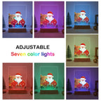 Joyful Santa Claus LED Paint by Numbers