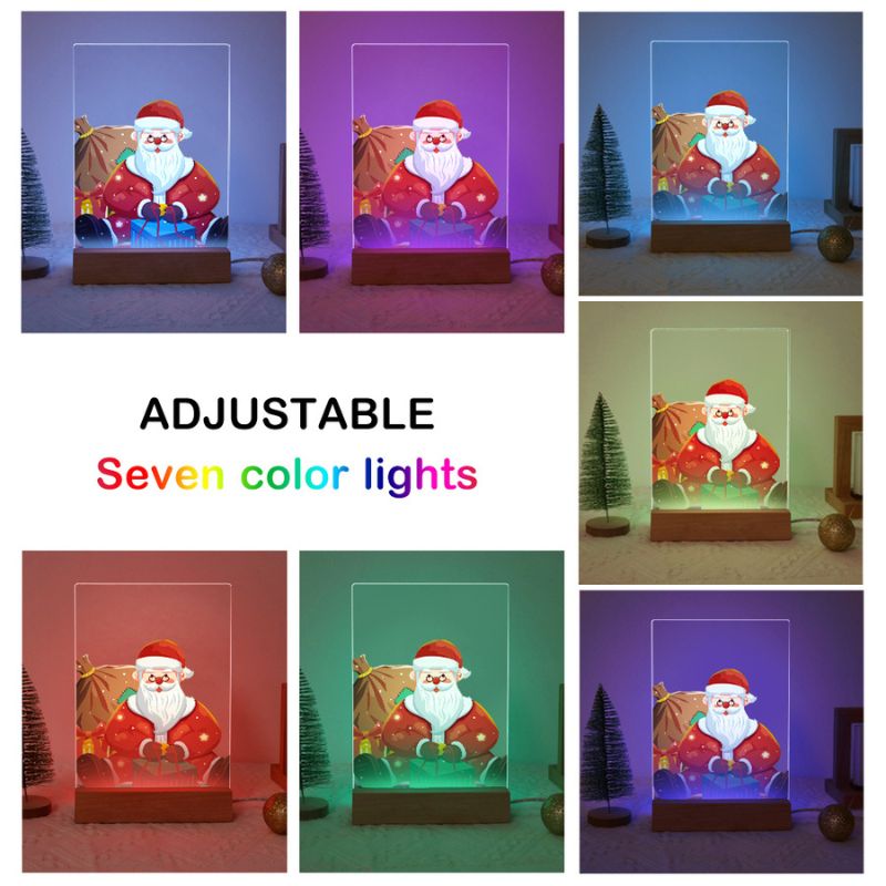Joyful Santa Claus LED Paint by Numbers