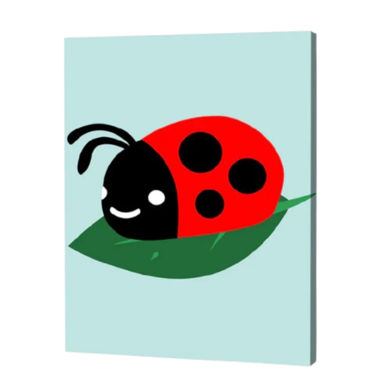 Ladybug Paint by Numbers for Kids