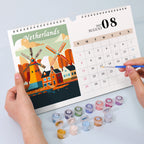 Landmark Paint by Numbers Calendar