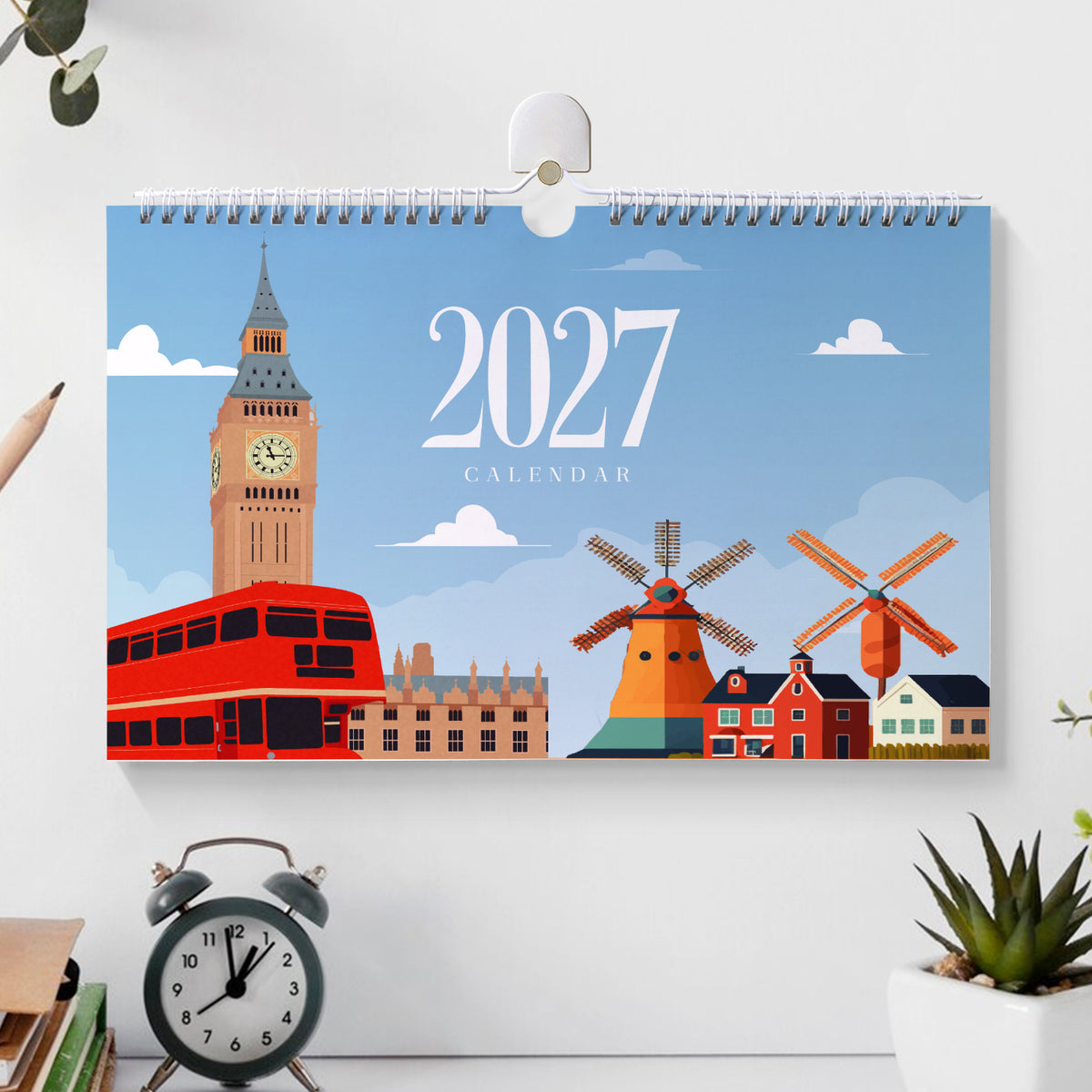 Landmark Paint by Numbers Calendar
