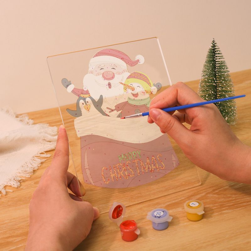 Magical Santa and Friends LED Paint by Numbers