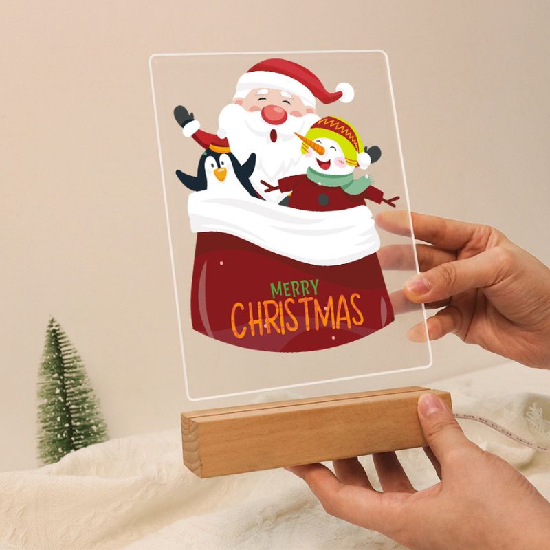 Magical Santa and Friends LED Paint by Numbers