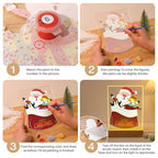 Magical Santa and Friends LED Paint by Numbers