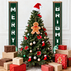 Merry & Bright Hanging Scroll Paint by Numbers Kit