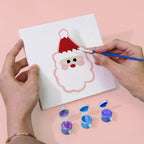 Merry Christmas Icons Mini Paint by Numbers