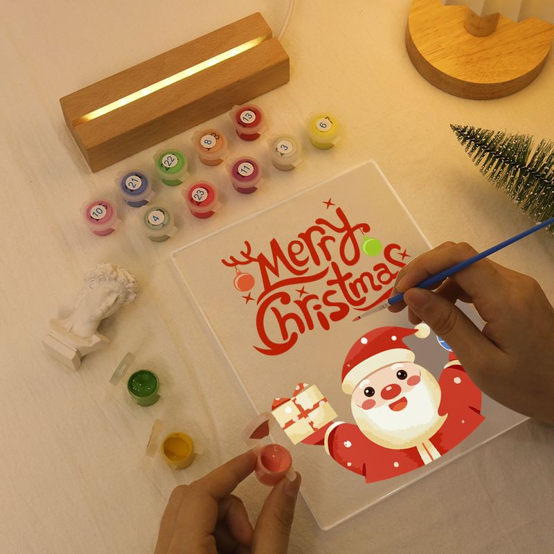 Merry Christmas Santa LED Paint by Numbers