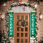 Merry Christmas Welcome Hanging Scroll Paint by Numbers Kit