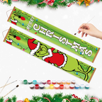 Mischievous Christmas Hanging Scroll Paint by Numbers Kit
