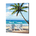 Paradise Beach Landscape Paint by Numbers
