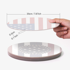 Red, White & Blue 6-Piece Paint by Numbers Placemat