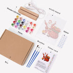 Santa’s Festive Candy Sack LED Paint by Numbers