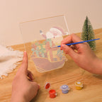 Santa’s Gift Sleigh LED Paint by Numbers