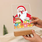 Santa’s Merry Winter Friends LED Paint by Numbers