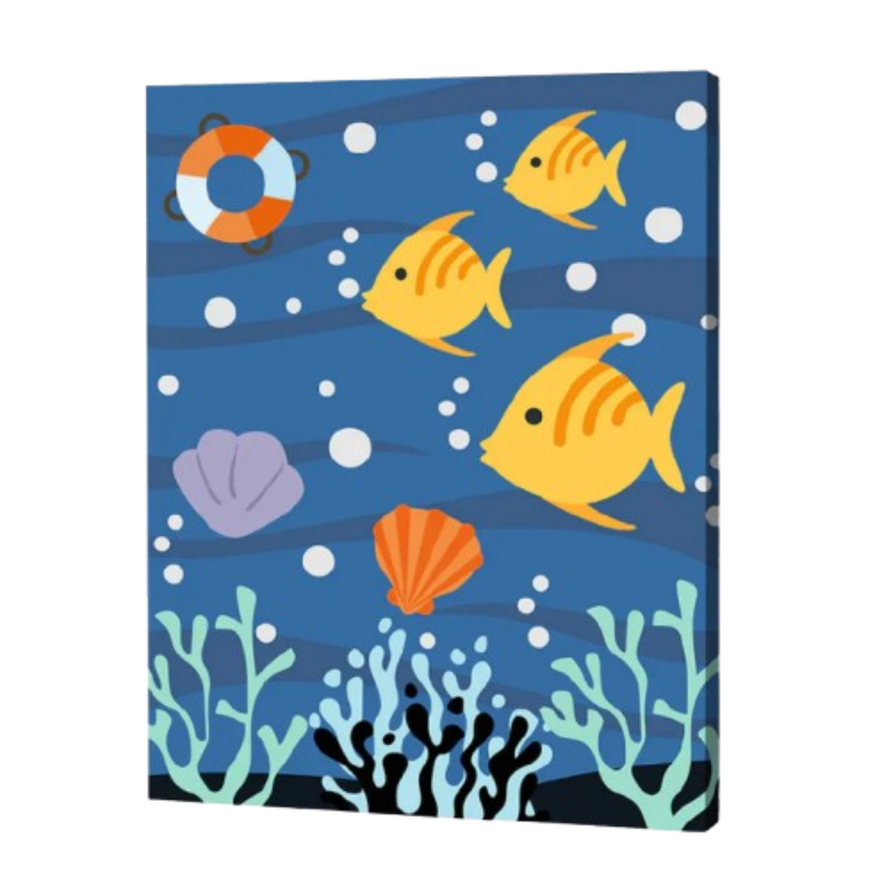 Sea Life Paint by Numbers for Kids