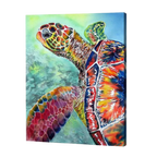 Sea Turtle Paint By Numbers