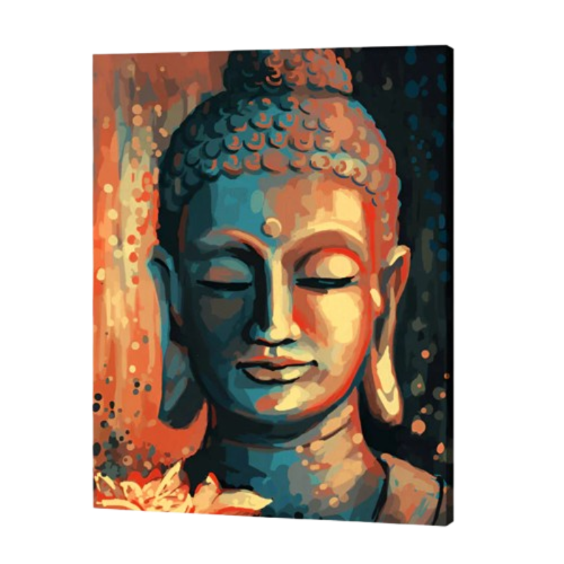 Serene Buddha Paint by Numbers
