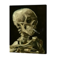 Skull with a Cigarette Paint by Numbers