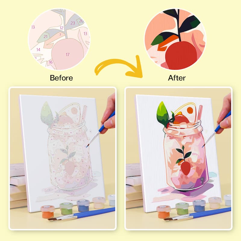 Summer Refreshers - 6 Mini Paintings