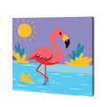 Sunny Flamingo, Kids Paint By Numbers