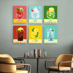 Sweet Treats - 6 Mini Paintings