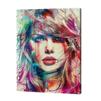 Taylor Swift Abstract Paint by Numbers