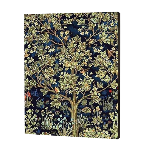Tree of Life - William Morris Paint by Numbers