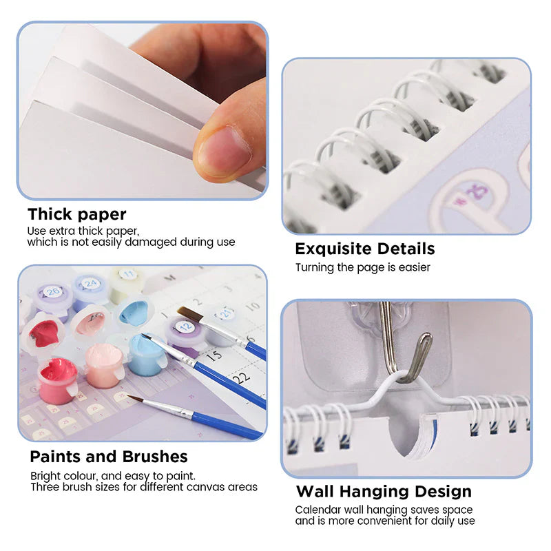Paint by Numbers Calendar